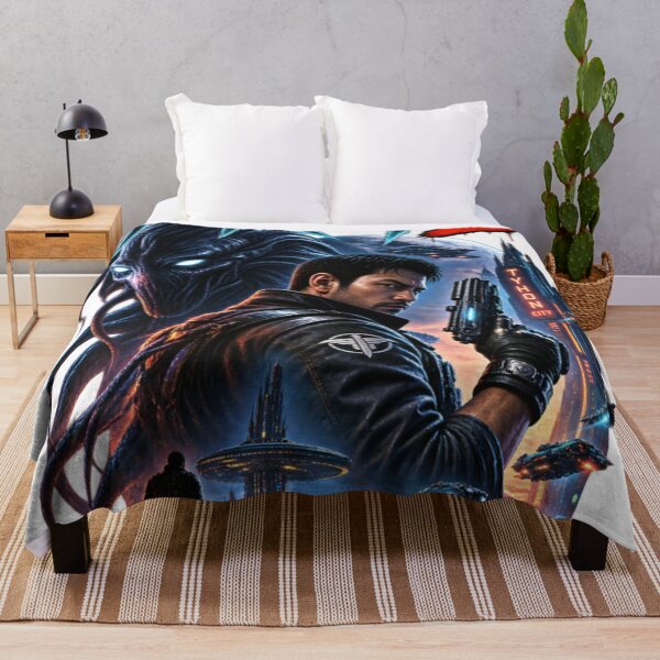 Item preview, Prey 2 Sci-Fi Alien Hunter Retro Gaming Design designed and sold by ActionForge.