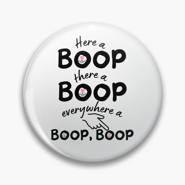 Item preview, Funny Dog Boop - Here a Boop, There a Boop - Cute Dog Lover designed and sold by SunandShade.