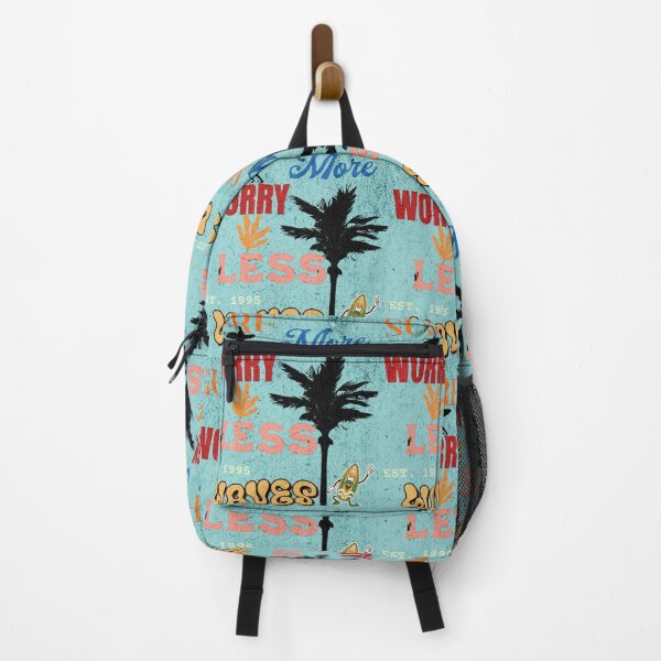 Item preview, Surf More Worry Less – Retro Vintage Surfing Beach Design designed and sold by MOCH- ART.