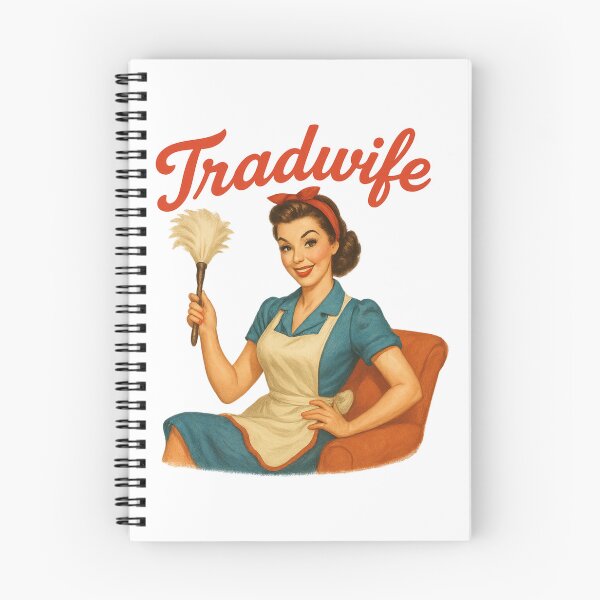 Item preview, Tradwife – Vintage Pin Up Cleaning Scene designed and sold by ViViCollective.