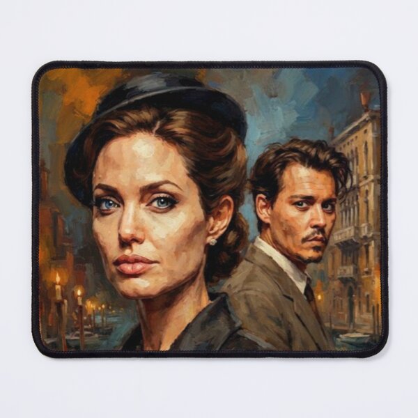 Item preview, The Tourist Romantic Thriller Fine Art Tribute designed and sold by Art's Diner.
