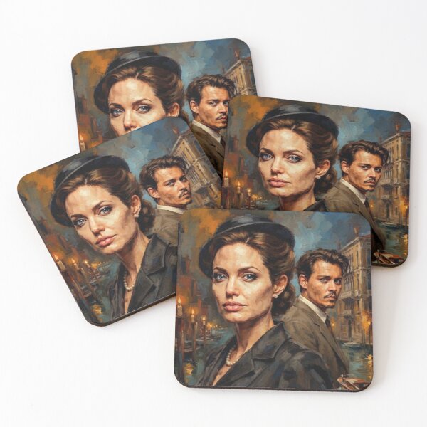 Item preview, The Tourist Romantic Thriller Fine Art Tribute designed and sold by Art's Diner.