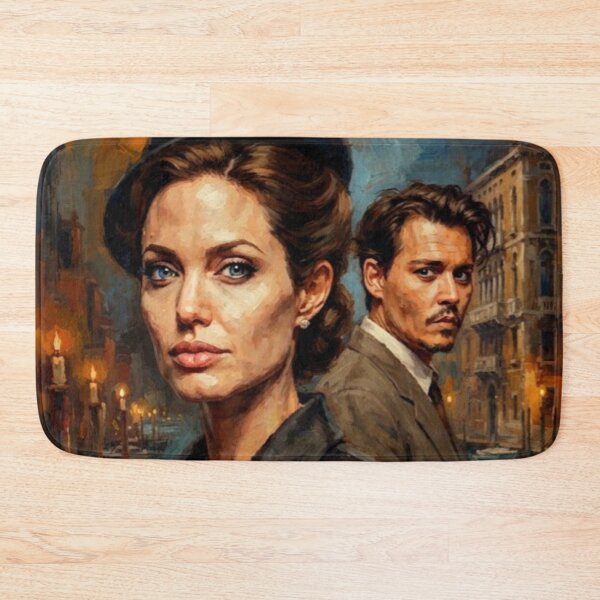 Item preview, The Tourist Romantic Thriller Fine Art Tribute designed and sold by Art's Diner.