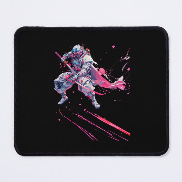 Item preview, Cyber Samurai Futuristic Neon Ronin designed and sold by daila70.