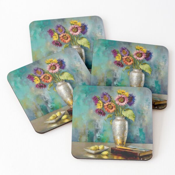 Item preview, Still Life with Sunflowers. designed and sold by ©Janis Zroback.