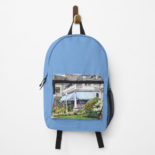 Item preview, Ocean Grove NJ – House With Blue Awning designed and sold by Susan Savad.