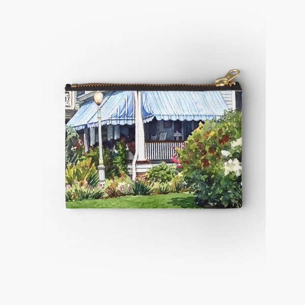 Item preview, Ocean Grove NJ – House With Blue Awning designed and sold by Susan Savad.