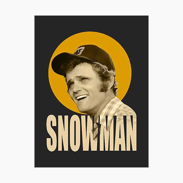 Item preview, Snowman Smokey & The Bandit Retro Winter Design – Funny Holiday Car Chase Art PERFECT GIFT FOR YOU AND FRIENDS designed and sold by Matrix1992.