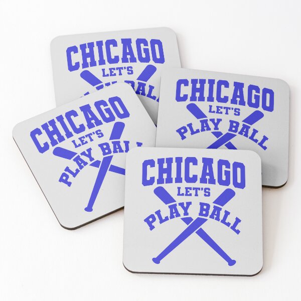 Item preview,  Chicago Let’s Play Ball – Chicago Baseball Fan Design designed and sold by MASMUS27.