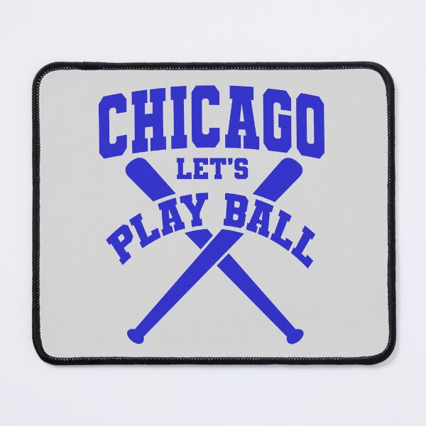 Item preview, Chicago Let’s Play Ball – Chicago Baseball Fan Design designed and sold by MASMUS27.
