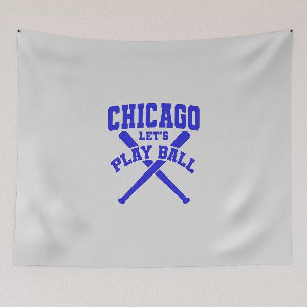 Item preview,  Chicago Let’s Play Ball – Chicago Baseball Fan Design designed and sold by MASMUS27.