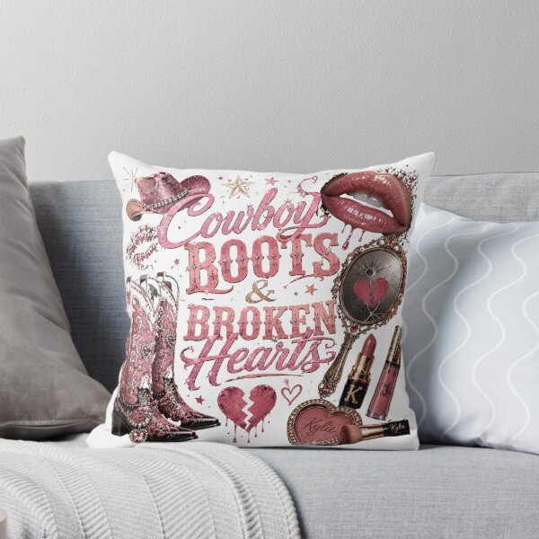 Item preview, Cowboy Boots & Broken Heart - Pink Western Aesthetic designed and sold by LC&LCPlatform.