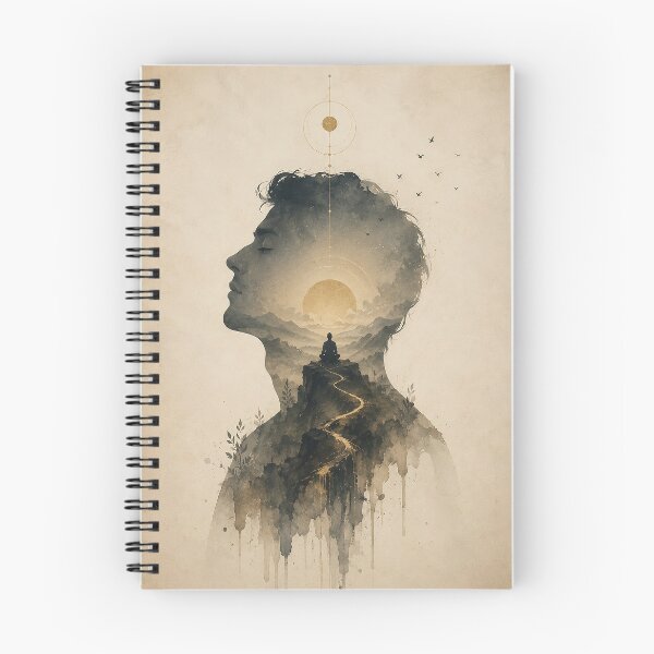 Item preview, The Inner Meeting — Him – Spiritual Man Portrait Art designed and sold by SacredLensV.