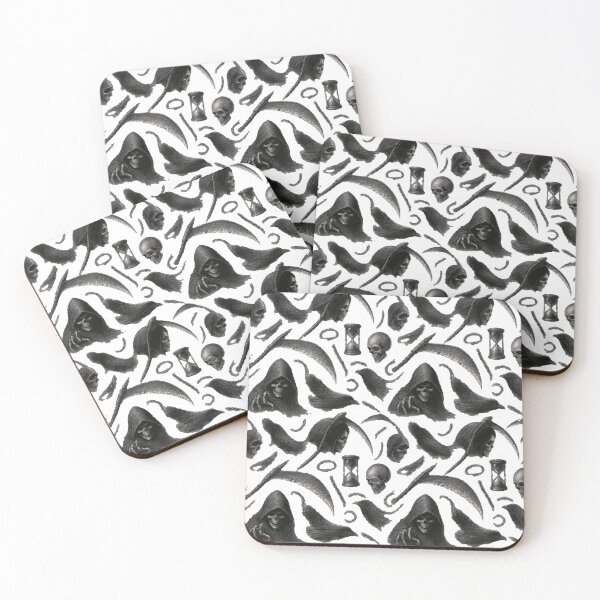 Item preview, Grim Reaper Gothic Halloween Pattern designed and sold by Sunday.Supply.