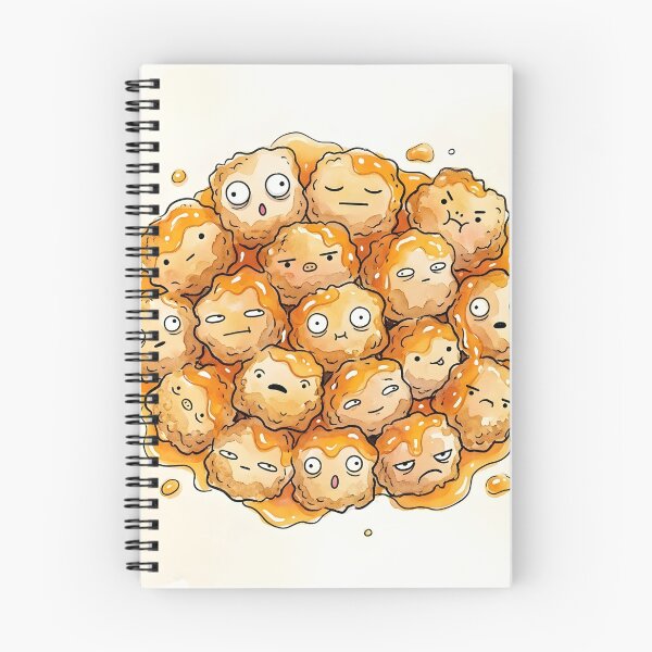 Item preview, Cute Sweet and Sour Pork Kawaii Asian Food Illustration designed and sold by DuckOddity.