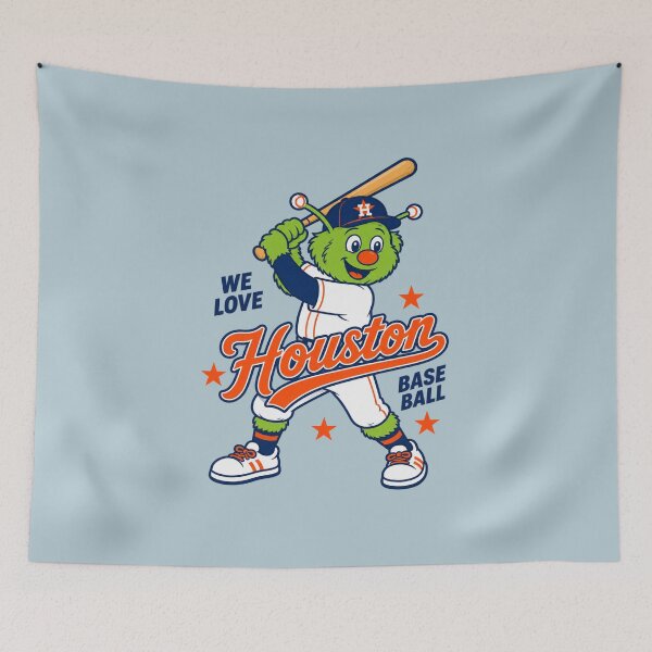Item preview, We Love Houston Baseball Orbit designed and sold by GhostDawgs.