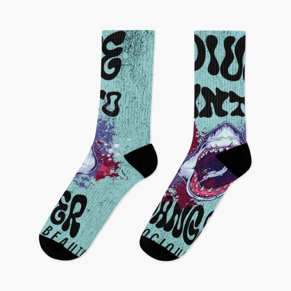 Item preview, Dive Into Danger – Ferocious Beauty Shark & Skeleton designed and sold by MOCH- ART.