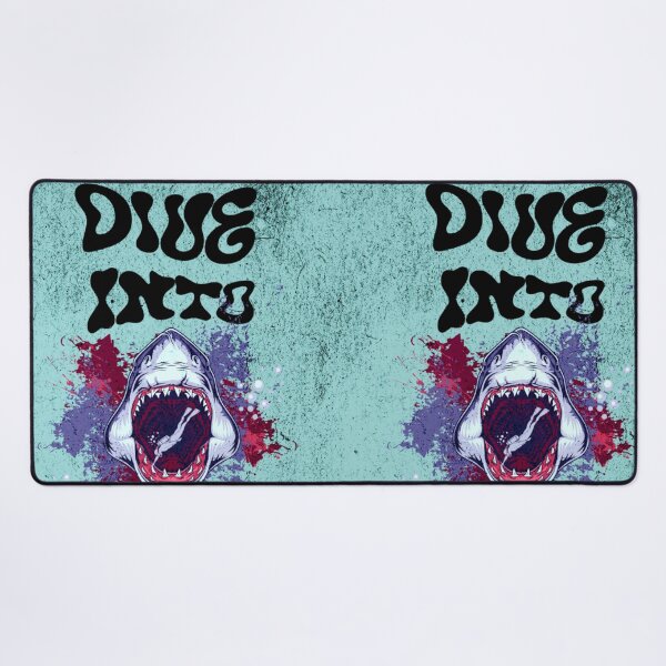 Item preview, Dive Into Danger – Ferocious Beauty Shark & Skeleton designed and sold by MOCH- ART.