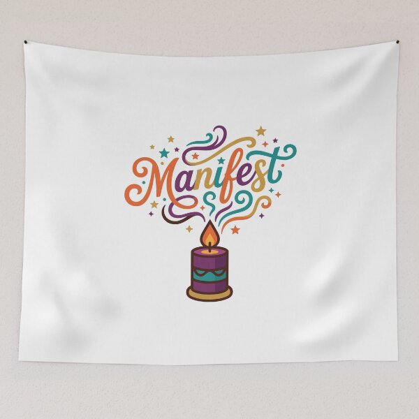 Item preview, Manifest Your Magic Candle designed and sold by AliveStyle.