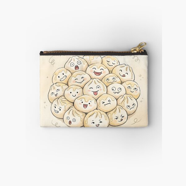 Item preview, Cute Steamed Flower Buns Kawaii Asian Bakery Illustration designed and sold by DuckOddity.