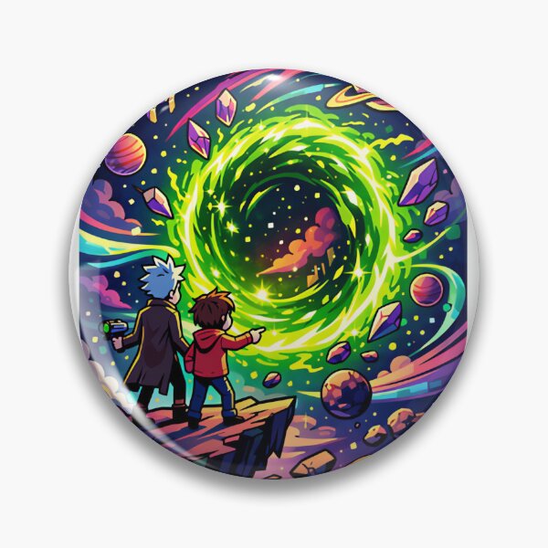 Item preview, Rick And Morty Inspired Cosmic Adventure Design – Perfect For Fans PERFECT GIFT FOR YOU AND FRIENDS designed and sold by Maragdi.