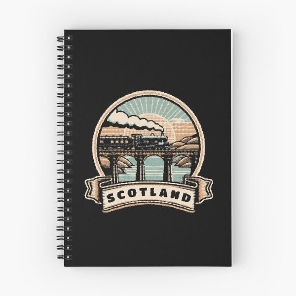 Item preview, Scotland /// Vintage Steam Train designed and sold by Scaryzz.