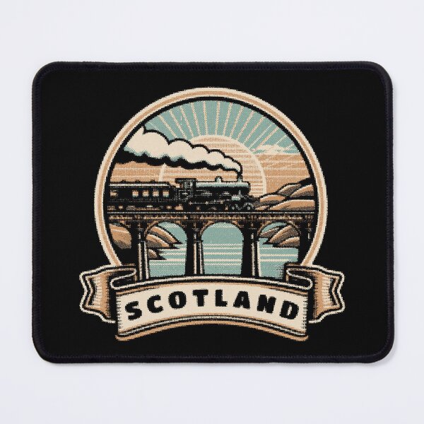 Item preview, Scotland /// Vintage Steam Train designed and sold by Scaryzz.