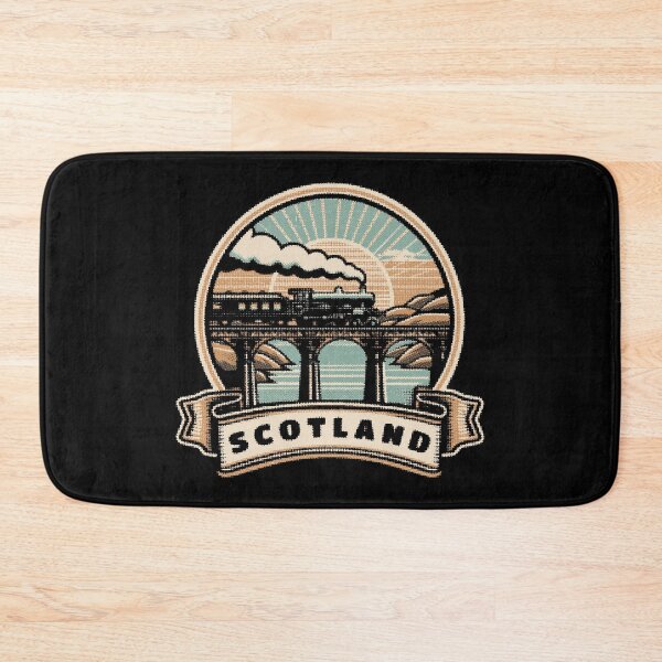Item preview, Scotland /// Vintage Steam Train designed and sold by Scaryzz.