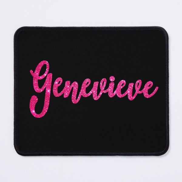 Item preview, Genevieve Hot Pink Sparkly Personalised Name Design designed and sold by CamilasPrints.