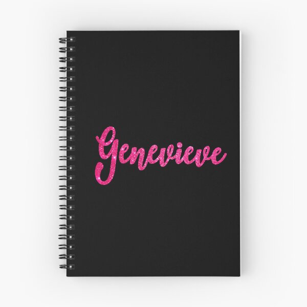 Item preview, Genevieve Hot Pink Sparkly Personalised Name Design designed and sold by CamilasPrints.