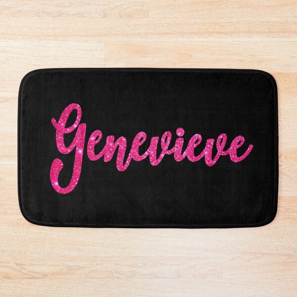 Item preview, Genevieve Hot Pink Sparkly Personalised Name Design designed and sold by CamilasPrints.
