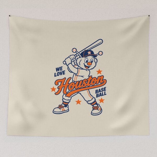Item preview, We Love Houston Baseball Orbit designed and sold by GhostDawgs.