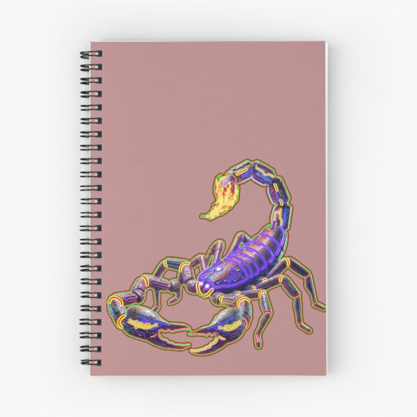 Item preview, Neon Tech Scorpion - Cyber Graphic Art designed and sold by DigitalArtDesignLab.