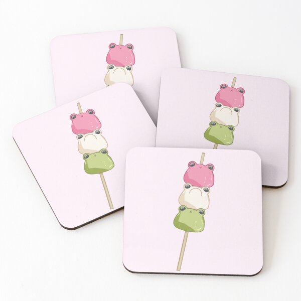 Item preview, Hanami Dango Frogs designed and sold by Extremely Tired Art.