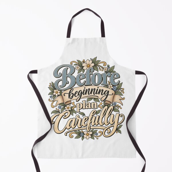 Item preview, Think Before You Begin designed and sold by Quote Gallery.