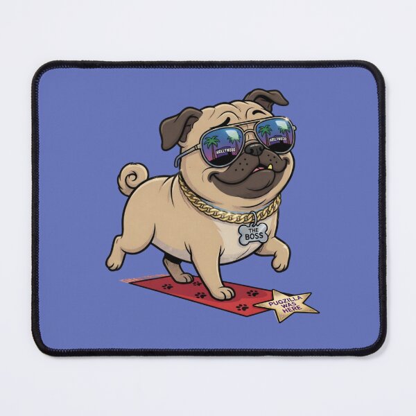Item preview, The Boss Pug – boss in the house designed and sold by design-rebell.