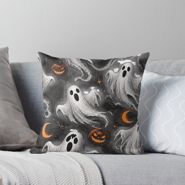 Item preview, Spooky Ghosts Halloween Pattern designed and sold by Sunday.Supply.
