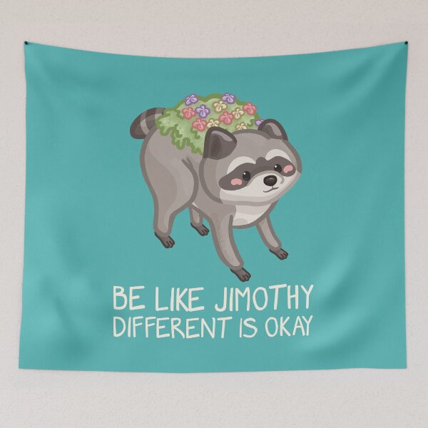 Item preview, Be Like Jimothy Different is Okay Light Font Writing Ver designed and sold by Khotekmei.