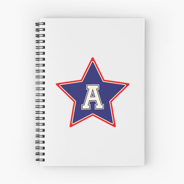 Item preview, Letter A Blue White Star designed and sold by Jeallan Designs.