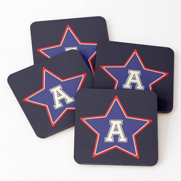 Item preview, Letra A Estrella azul y blanca designed and sold by Jeallan Designs.