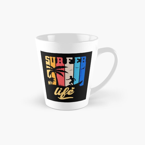 Item preview, Surf Life – Retro Tropical Beach Surfing Design designed and sold by MOCH- ART.