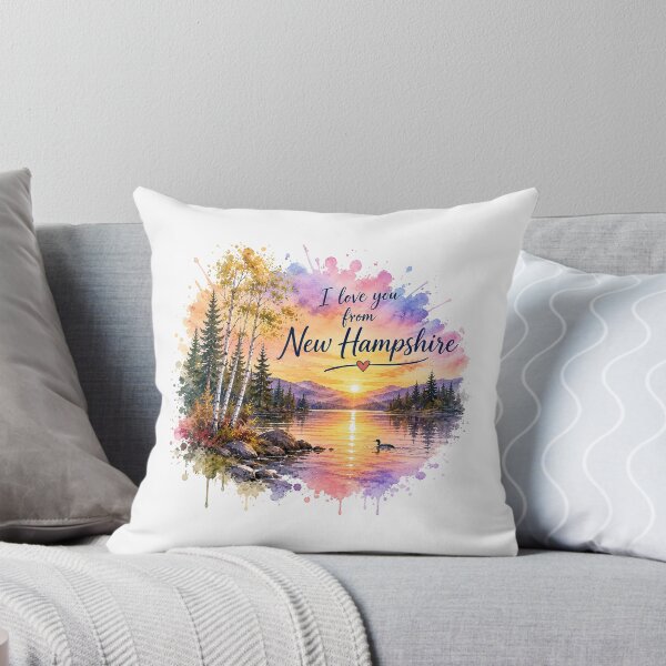 Item preview, Granite State Heartlight: Love at a New Hampshire Sunrise designed and sold by BlissBlvdShop.