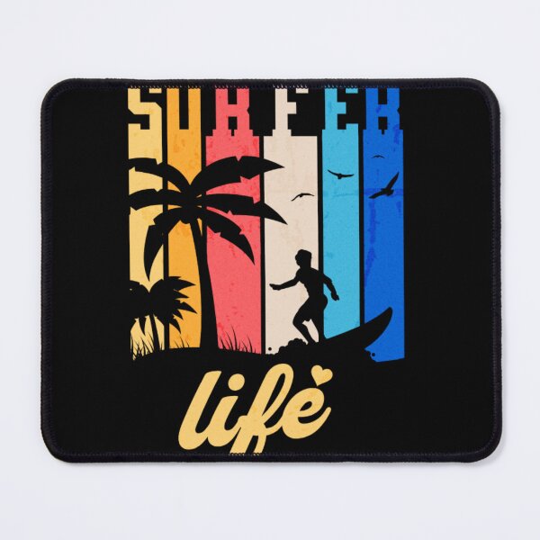Item preview, Surf Life – Retro Tropical Beach Surfing Design designed and sold by MOCH- ART.