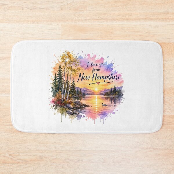 Item preview, Granite State Heartlight: Love at a New Hampshire Sunrise designed and sold by BlissBlvdShop.