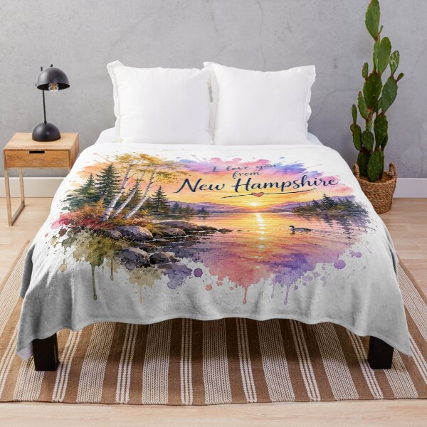 Item preview, Granite State Heartlight: Love at a New Hampshire Sunrise designed and sold by BlissBlvdShop.