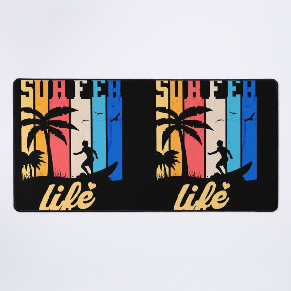 Item preview, Surf Life – Retro Tropical Beach Surfing Design designed and sold by MOCH- ART.