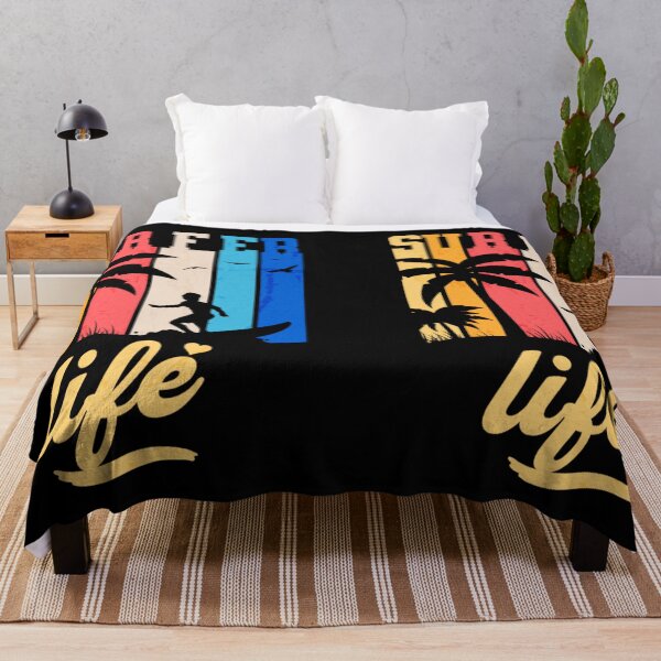 Item preview, Surf Life – Retro Tropical Beach Surfing Design designed and sold by MOCH- ART.