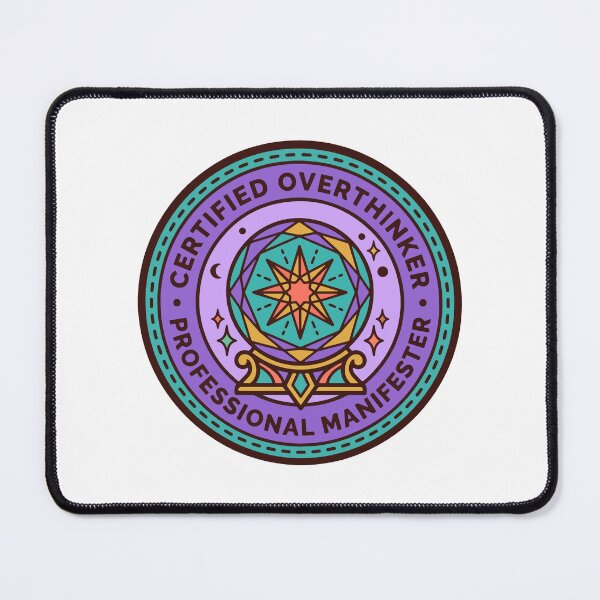 Item preview, Certified Overthinker Professional Manifestor designed and sold by AliveStyle.