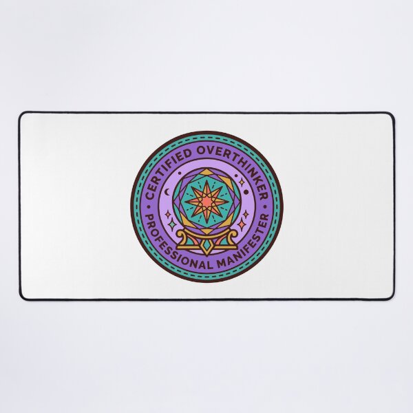 Item preview, Certified Overthinker Professional Manifestor designed and sold by AliveStyle.