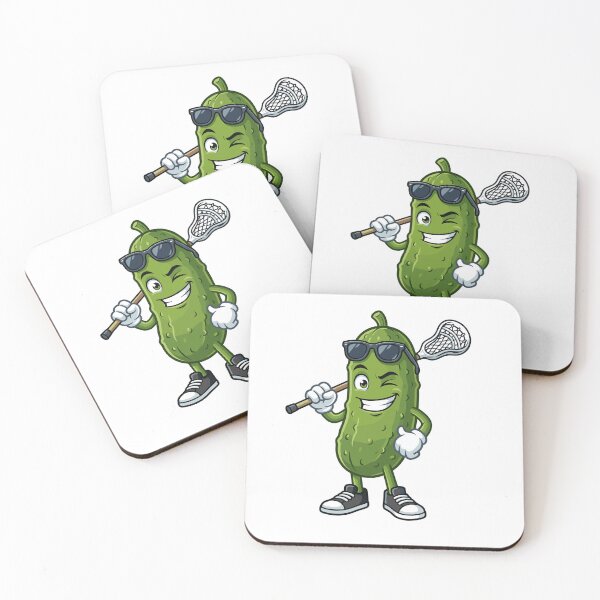 Item preview, Cool Pickle Lacrosse Player designed and sold by beoldfashioned.